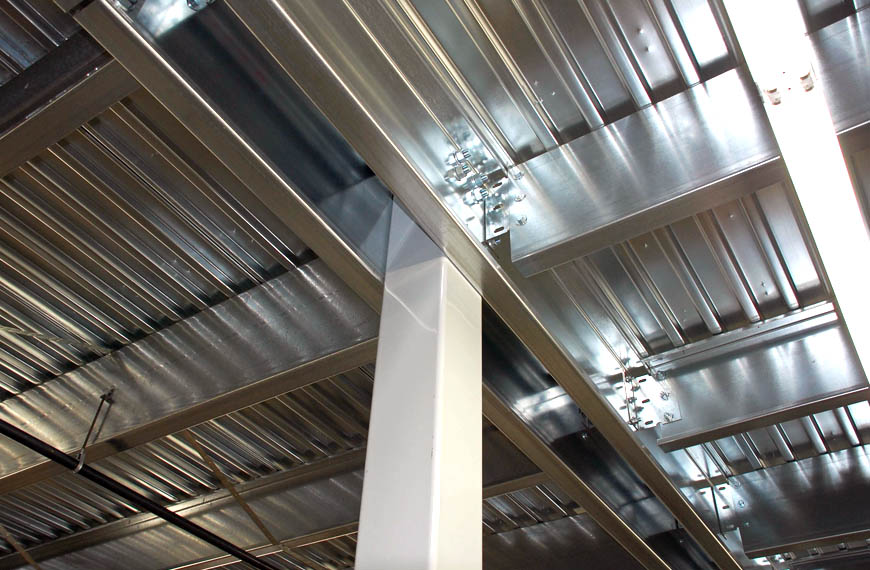 FCP Corrugated Steel Decking Mezzanine