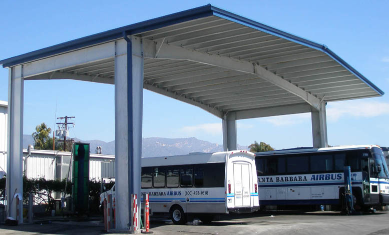 FCP Industrial Steel Canopies Free Standing