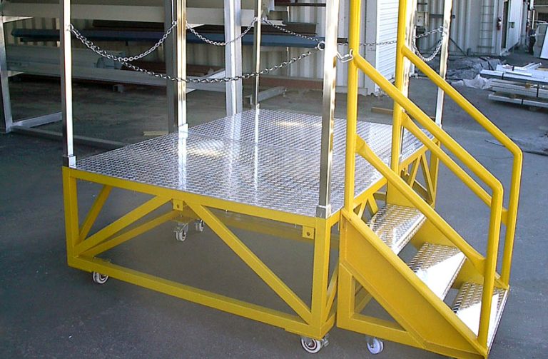 Crossover Stairs | Mezzanine Accessories | FCPmezzanine.com