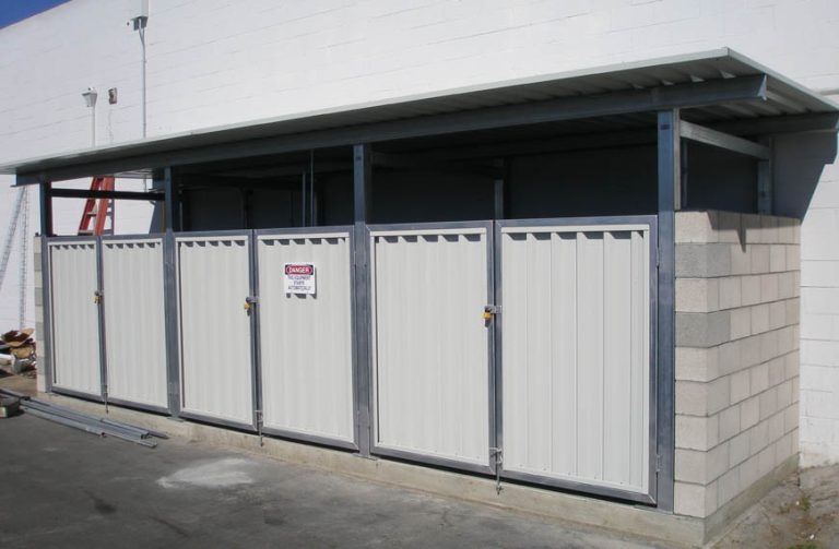Trash & Storage Enclosures Canopy Fabrication