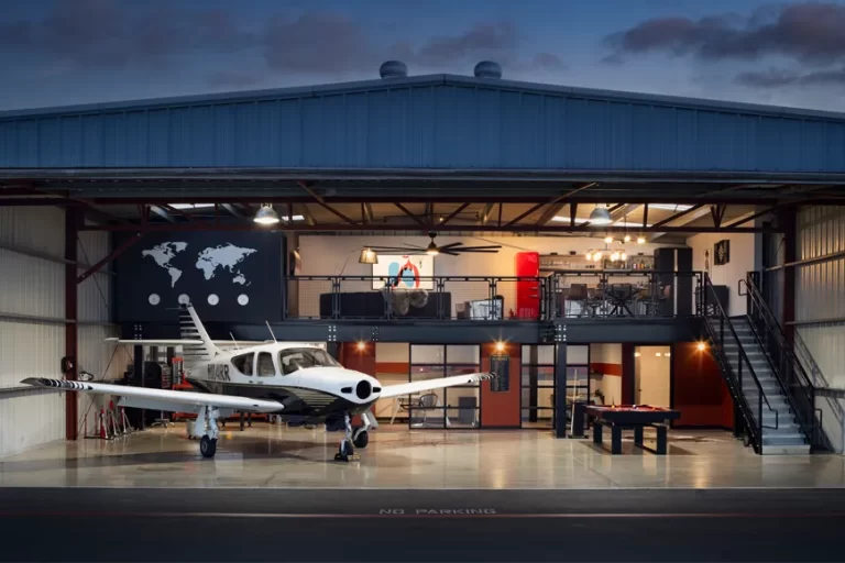 FCP Custom Airplane Hangar Mezzanine Project